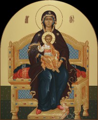 Пророческий ряд, Всемилостивая, 88x108, 2016 г.