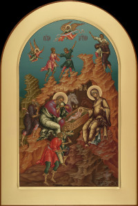 Праздничный ряд, Рождество Христово, 29х43, 2019 г.