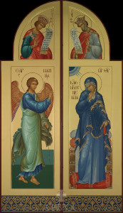 Царские врата, 124х215, 2024 г