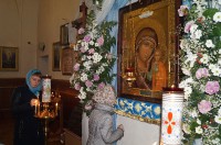Ярополец, прибытие на приход храмового образа - иконы Божией Матери 