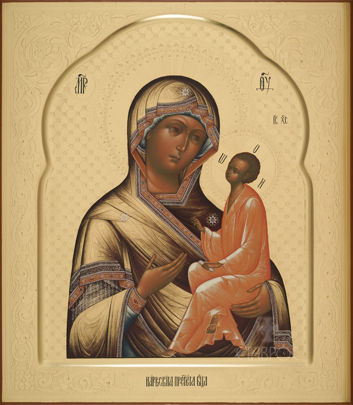 Икона Божией Матери Нарвская (Тихвинская) Narvskaya
