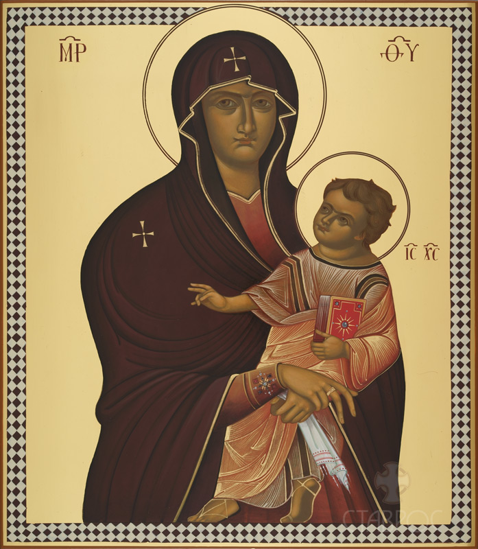 Икона Божией Матери Спасение римского народа