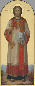 Диаконская дверь, Лаврентий Архидиакон, 43х103, 2026 г.